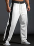Men's Full Size Drawstring Contrast Wide Leg Pants Plus Size - Odaingerous
